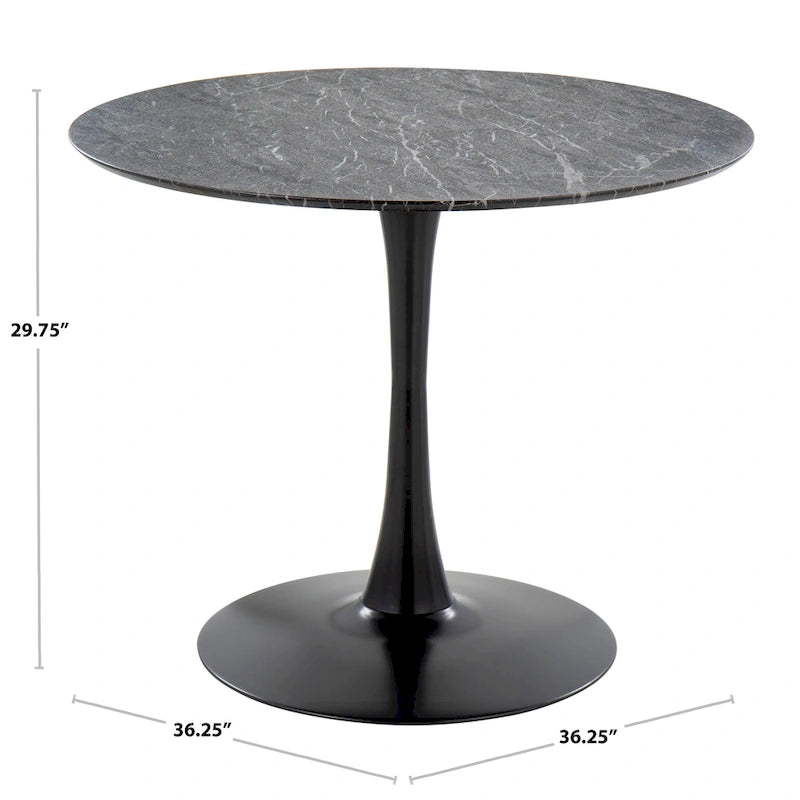 Table moderne Porch & Den Stone Mod