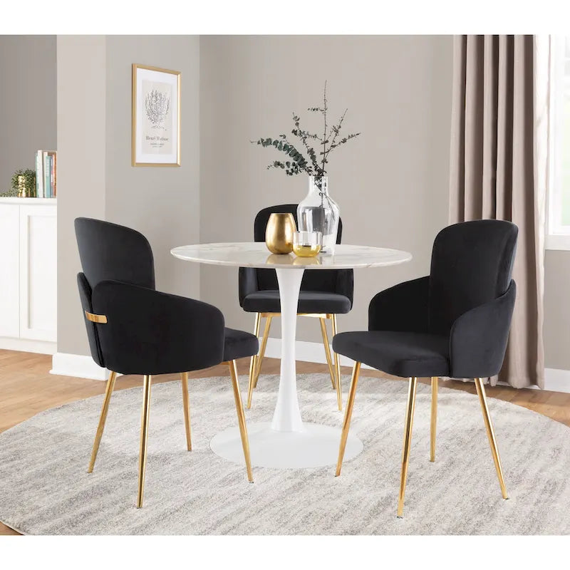 Table moderne Porch & Den Stone Mod