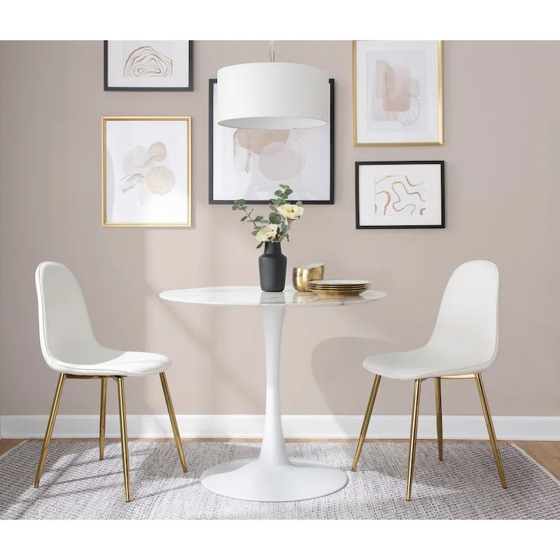 Table moderne Porch & Den Stone Mod