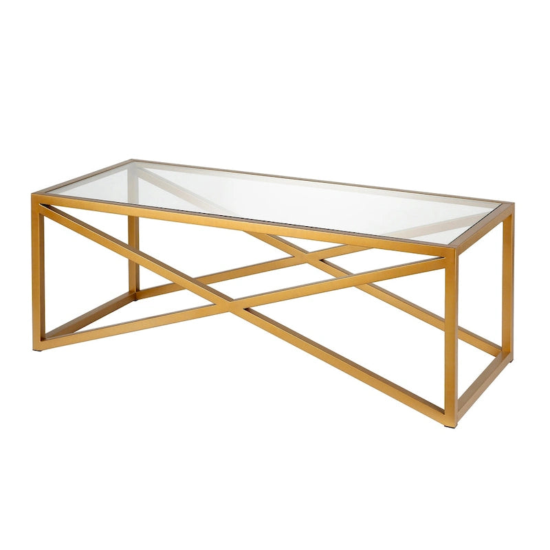 Table basse Silver Orchid Stifter en bronze noirci
