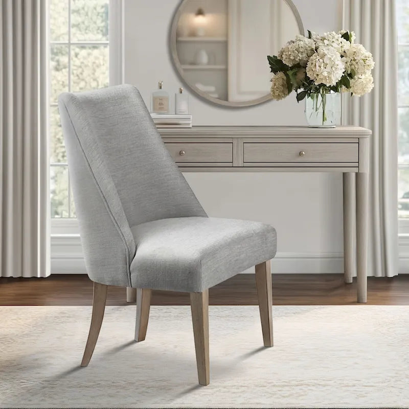 Martha Stewart Winfield, Lot de 2 chaises de salle à manger rembourrées