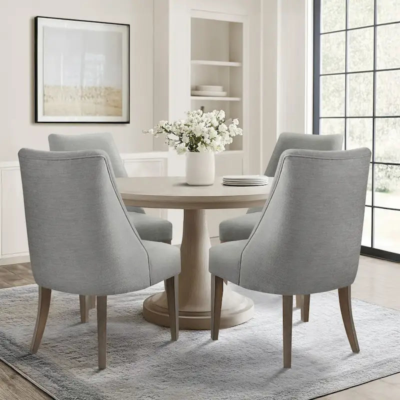 Martha Stewart Winfield, Lot de 2 chaises de salle à manger rembourrées