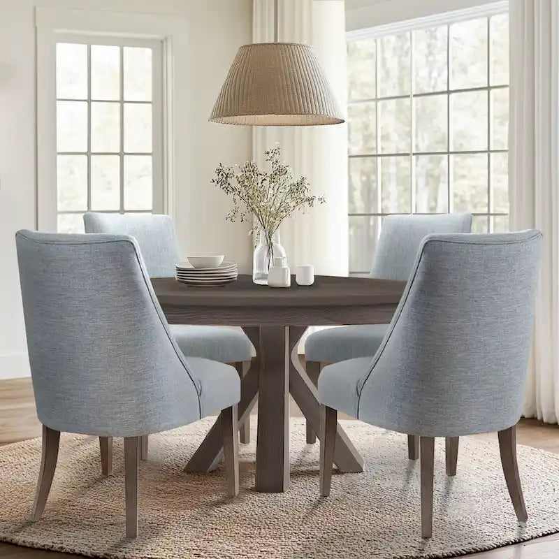Martha Stewart Winfield, Lot de 2 chaises de salle à manger rembourrées