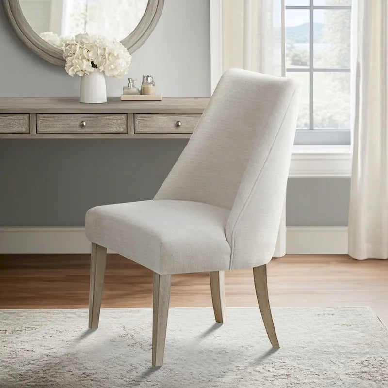 Martha Stewart Winfield, Lot de 2 chaises de salle à manger rembourrées