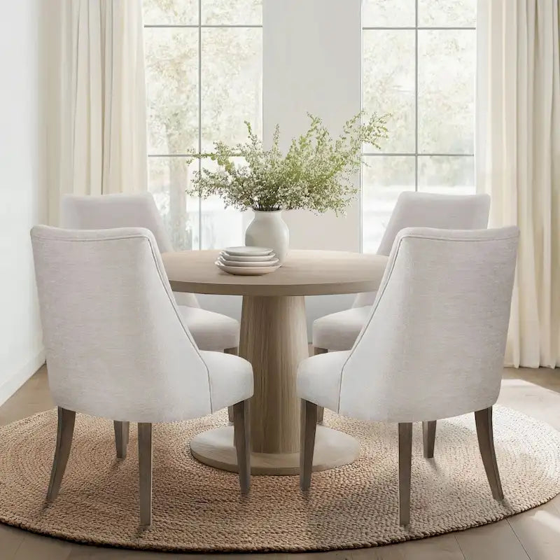 Martha Stewart Winfield, Lot de 2 chaises de salle à manger rembourrées