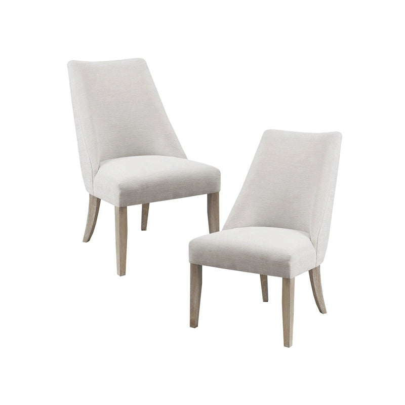 Martha Stewart Winfield, Lot de 2 chaises de salle à manger rembourrées