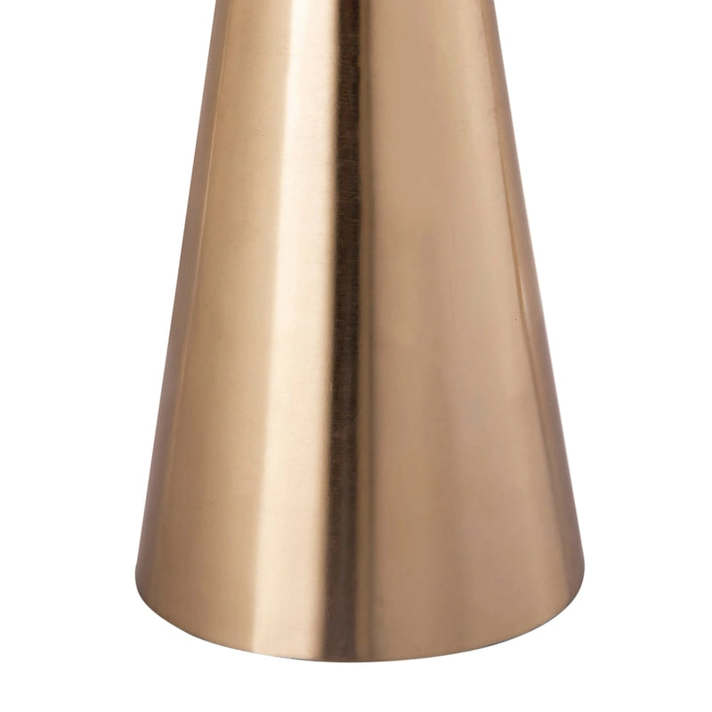Table d'appoint Addyson en marbre - 40,6 cm L x 40,6 cm P x 55,9 cm H