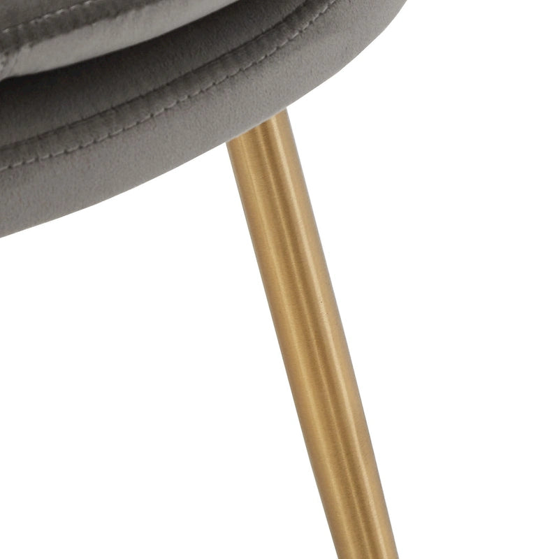Ensemble de table à manger ronde Saki 43 po en faux marbre par iNSPIRE Q Modern