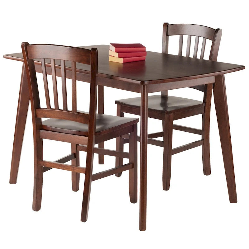 Table à manger Shaye avec chaises à dossier ajouré
