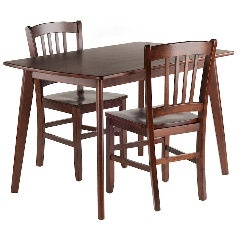 Table à manger Shaye avec chaises à dossier ajouré