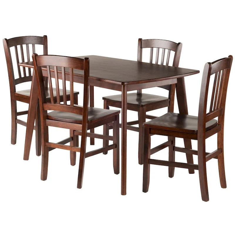 Table à manger Shaye avec chaises à dossier ajouré