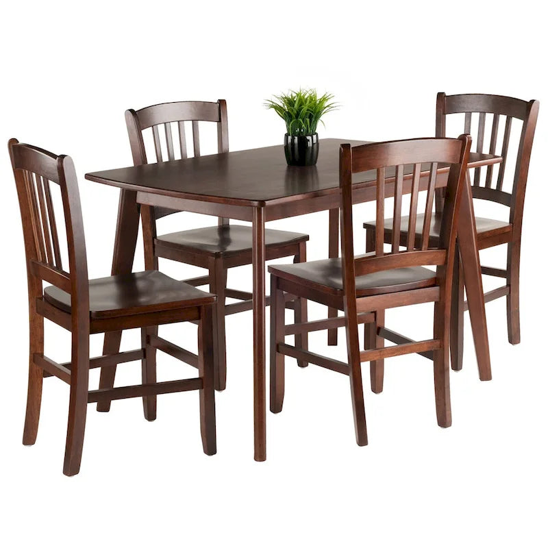 Table à manger Shaye avec chaises à dossier ajouré