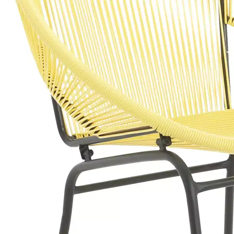 Christopher Knight Home Nusa Chaises de club Acapulco en rotin et métal tressé pour l'extérieur (lot de 2)