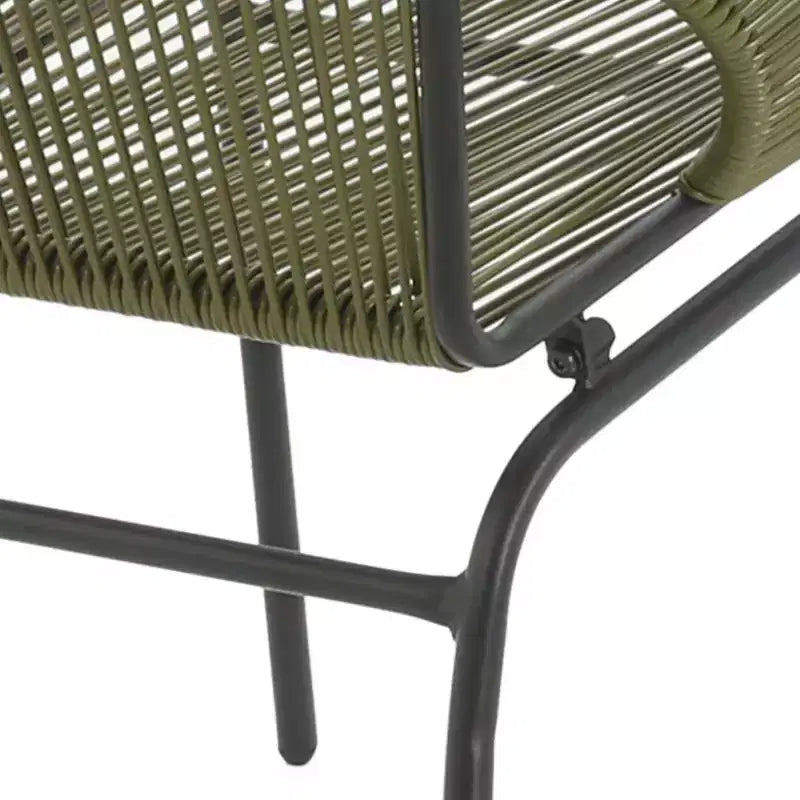 Christopher Knight Home Nusa Chaises de club Acapulco en rotin et métal tressé pour l'extérieur (lot de 2)