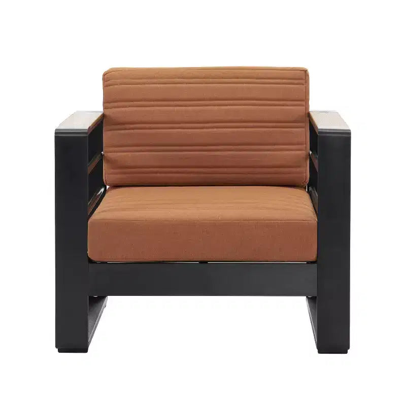 Christopher Knight Home Giovanna Chaises de jardin en aluminium et en faux bois (Lot de 2)