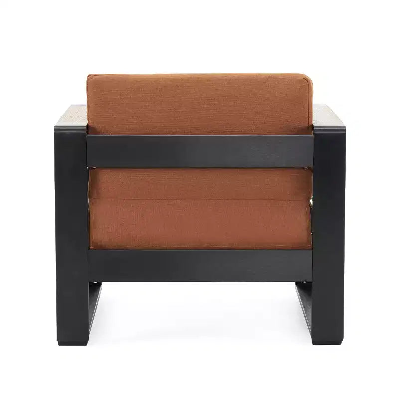 Fauteuil de jardin Christopher Knight Home Giovanna en aluminium et faux bois