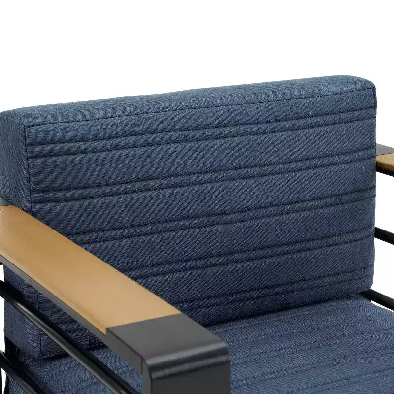 Fauteuil de jardin Christopher Knight Home Giovanna en aluminium et faux bois