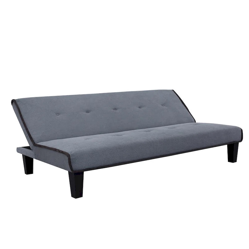 Canapé convertible Clihome Biscuit Back avec matelas