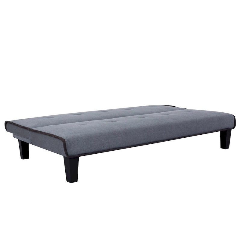 Canapé convertible Clihome Biscuit Back avec matelas