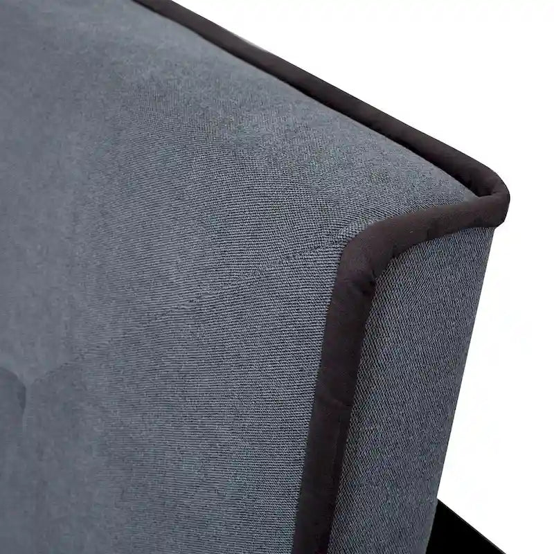 Canapé convertible Clihome Biscuit Back avec matelas