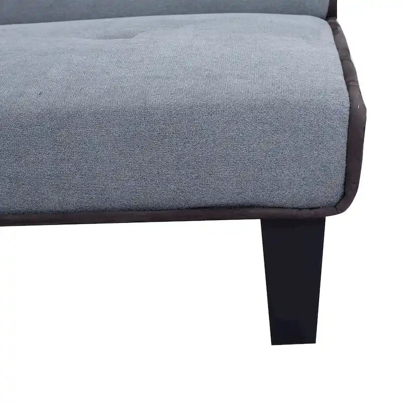 Canapé convertible Clihome Biscuit Back avec matelas