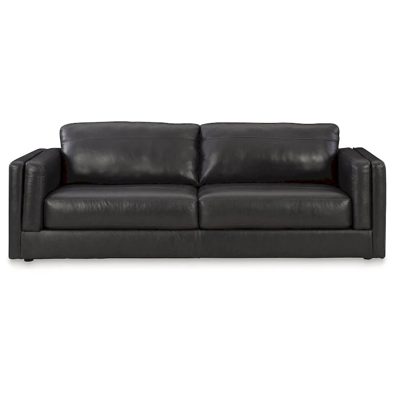Canapé Signature Design by Ashley Amiata Onyx - 96W x 41D x 35H