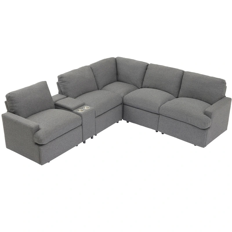 Canapé d'angle inclinable motorisé, canapé inclinable pour cinéma maison