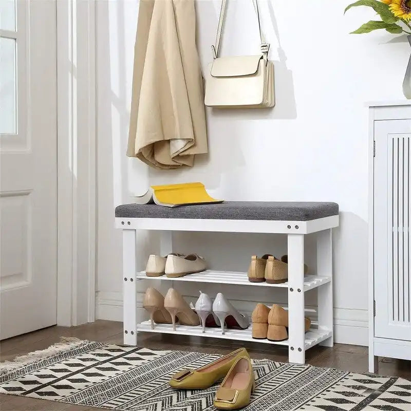 Étagère à chaussures à 3 niveaux - 11,4P x 28L x 19,3H
