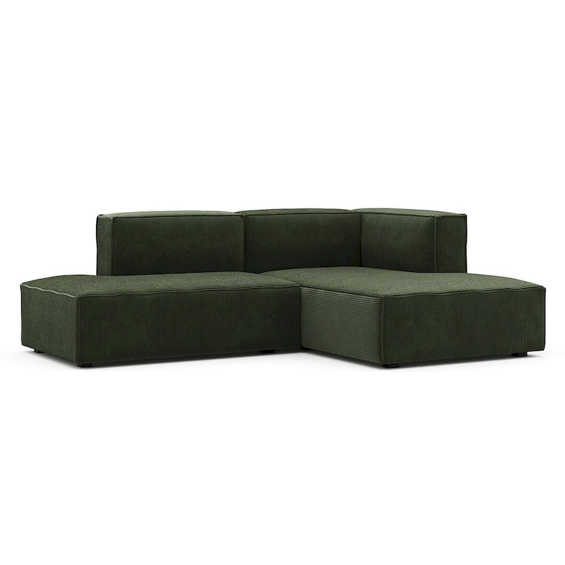 Canapé modulaire sectionnel Deep Seat Small Chaise 2 pièces Rye Studio
