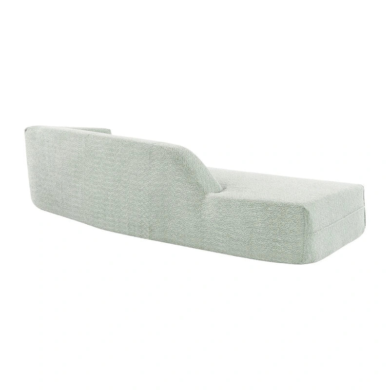 Canapé d'intérieur moderne courbé avec méridienne