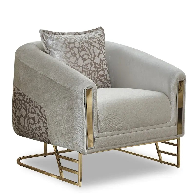 Ensemble de salon Roseau 2 pièces (1 canapé et 1 fauteuil)