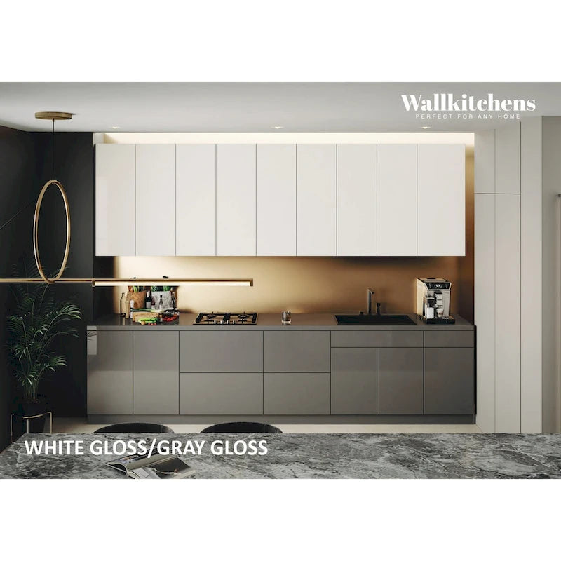 Collection Elite Epicure de Cuisine – Base grise, largeur 11 pi – 138x24