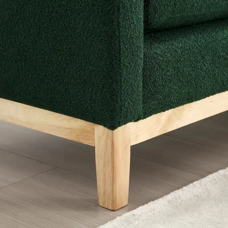 Banc rembourré élégant pour bout de lit et salon