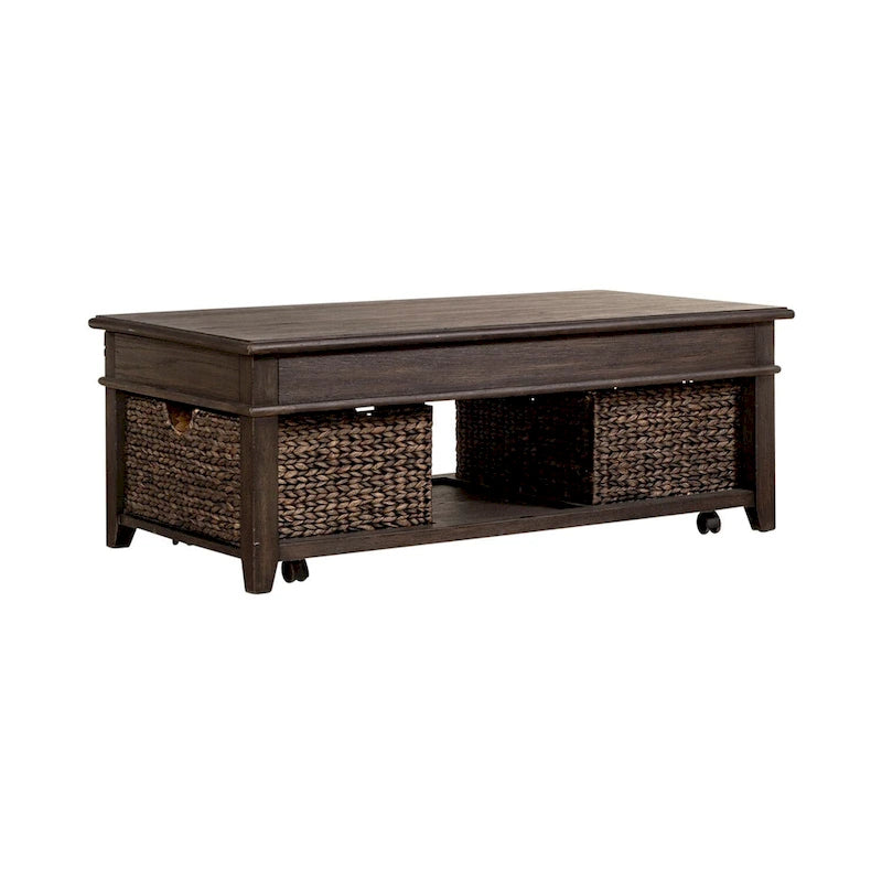 Ensemble de 3 tables basses relevables Mill Creek Peppercorn