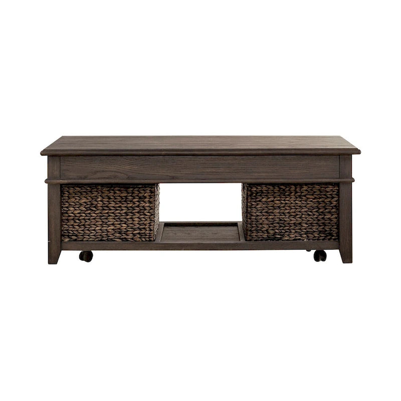 Ensemble de 3 tables basses relevables Mill Creek Peppercorn