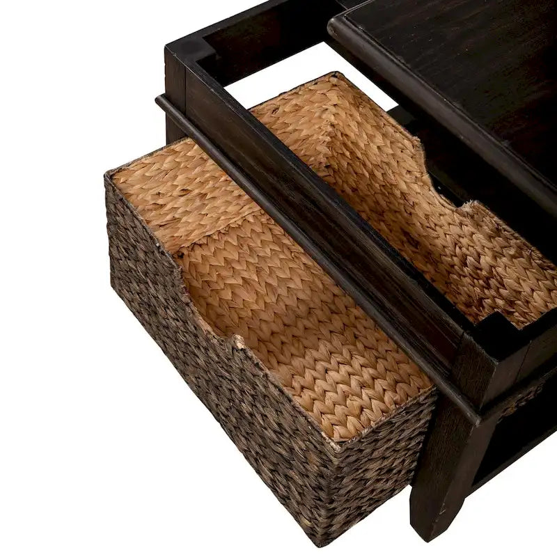 Ensemble de 3 tables basses relevables Mill Creek Peppercorn