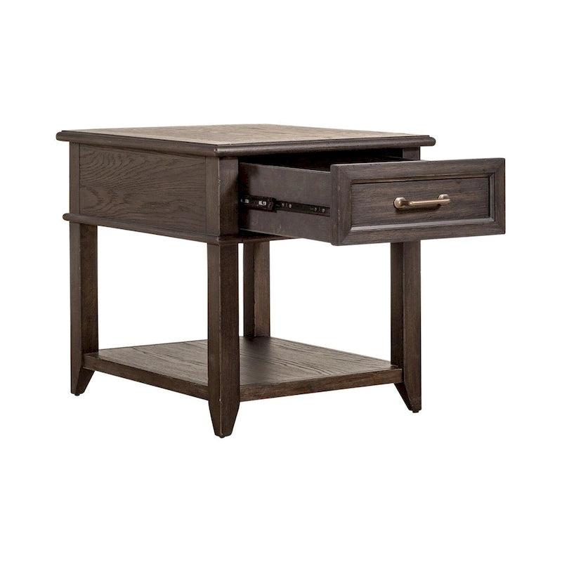 Ensemble de 3 tables basses relevables Mill Creek Peppercorn