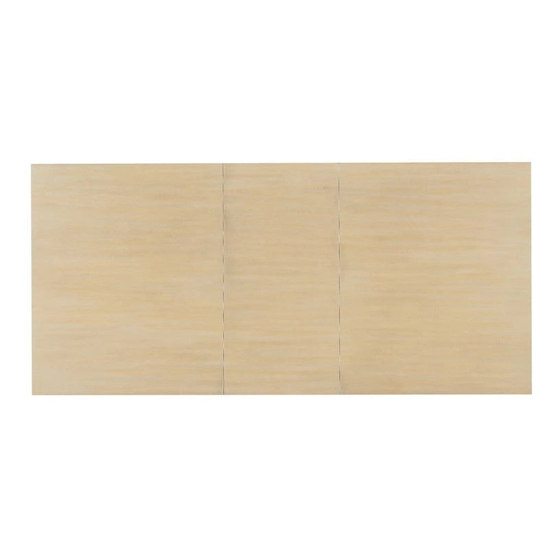 Ensemble de salle à manger contemporain 6 pièces extensible en bois avec banc rembourré et 4 chaises de salle à manger