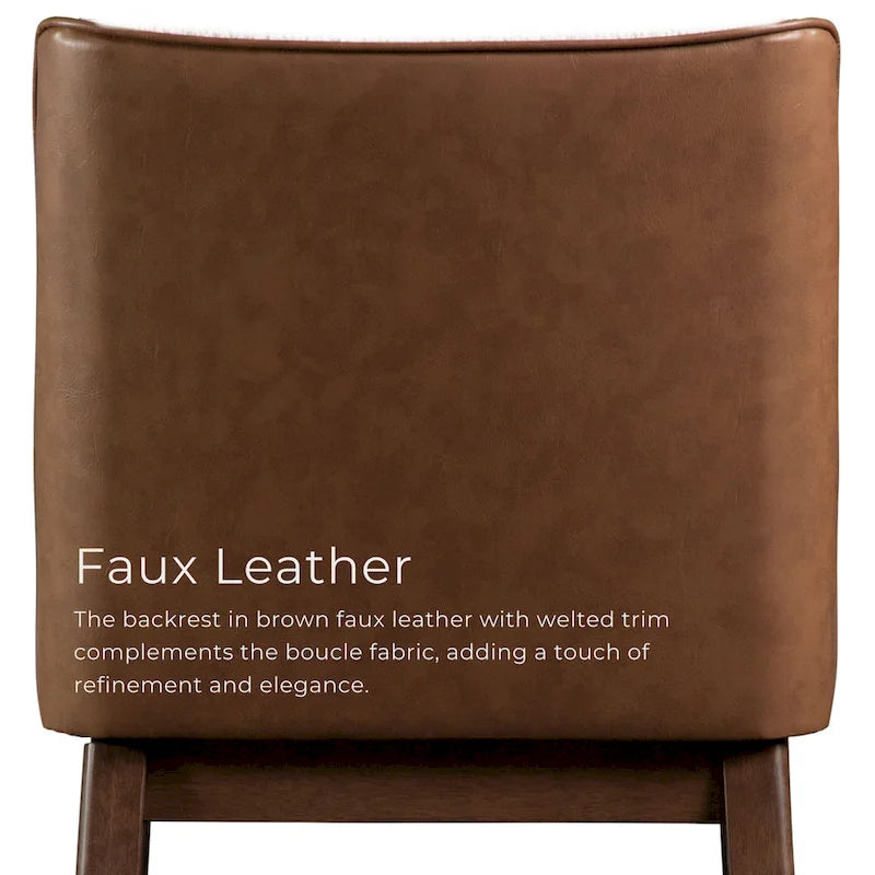 Ensemble de salle à manger rectangulaire 5 pièces noyer mi-siècle Beau I de Furniture of America