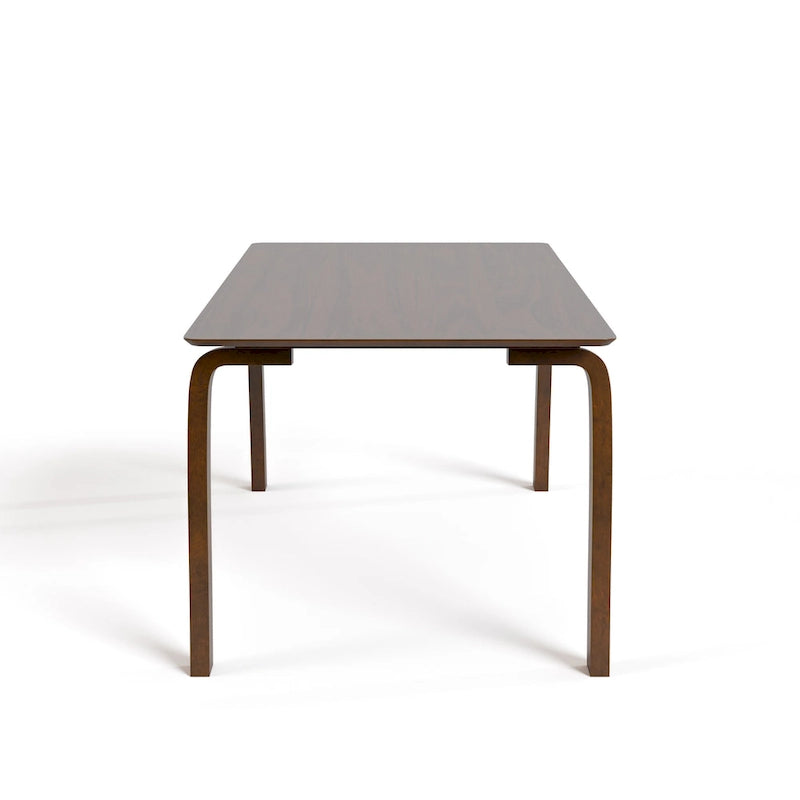 Ensemble de salle à manger rectangulaire 5 pièces noyer mi-siècle Beau I de Furniture of America