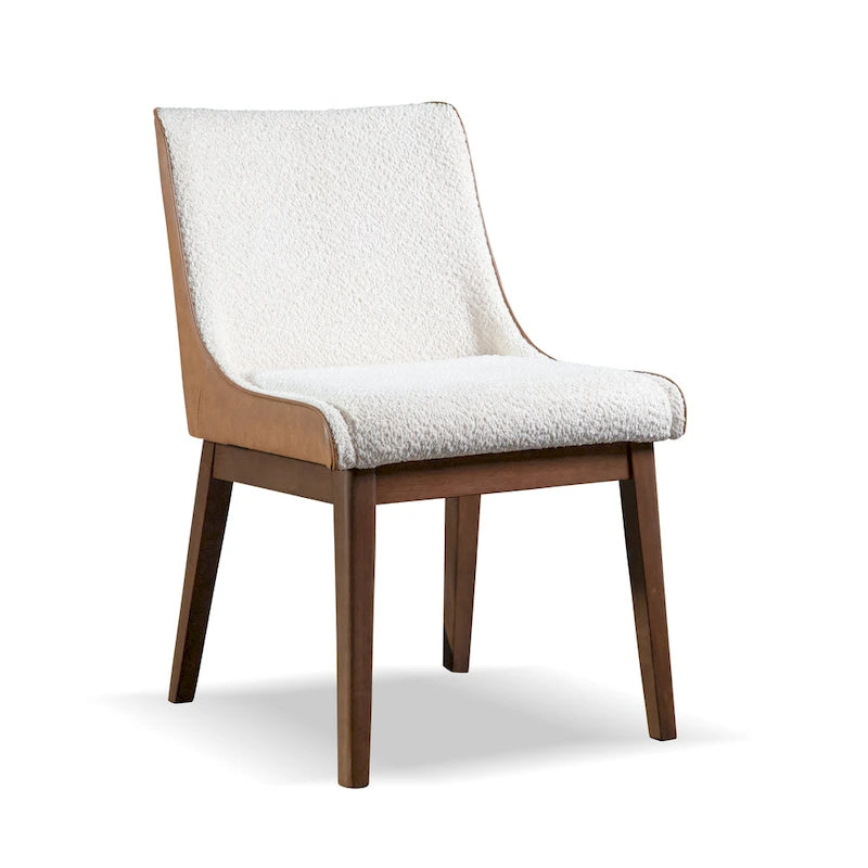 Ensemble de salle à manger rectangulaire 5 pièces noyer mi-siècle Beau I de Furniture of America