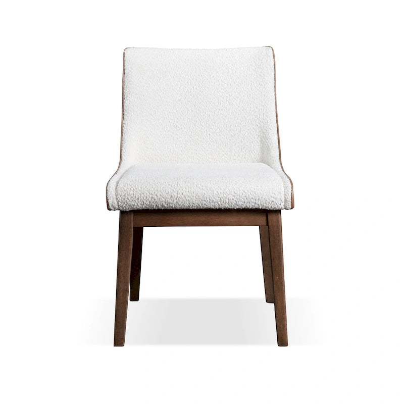Ensemble de salle à manger rectangulaire 5 pièces noyer mi-siècle Beau I de Furniture of America