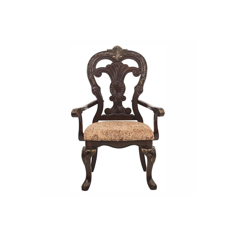 Ensemble de salle à manger ovale traditionnel Shelby Cherry avec double piédestal