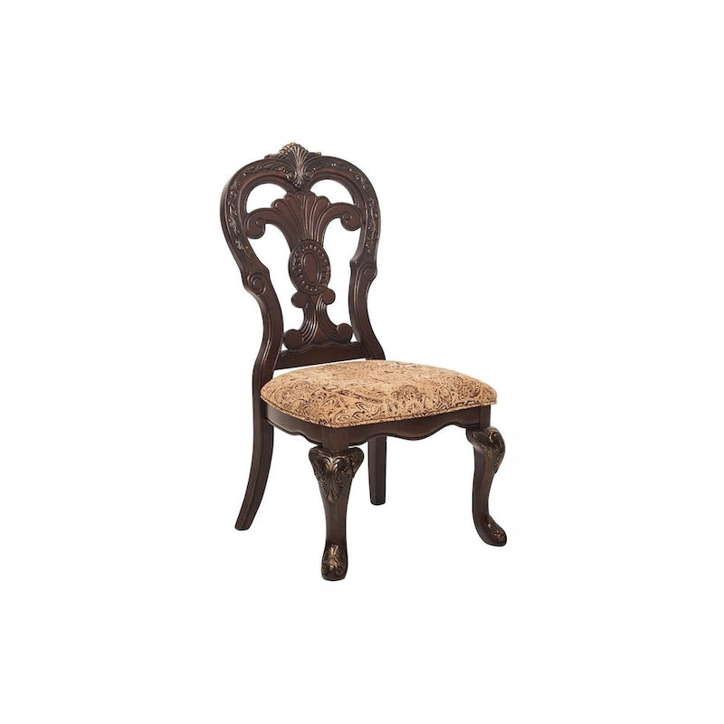 Ensemble de salle à manger ovale traditionnel Shelby Cherry avec double piédestal