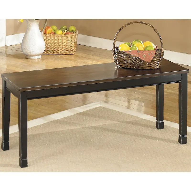 Signature Design by Ashley Owingsville Ensemble repas 5 pièces noir/marron