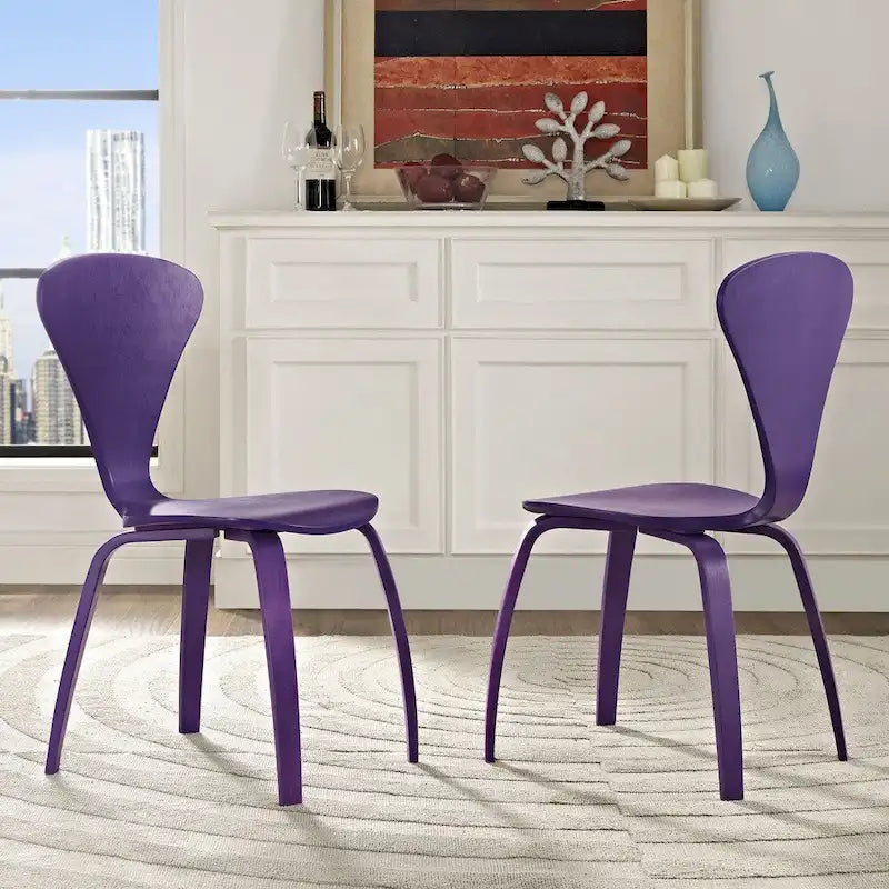 Chaises de salle à manger Vortex de Modway (lot de 2)