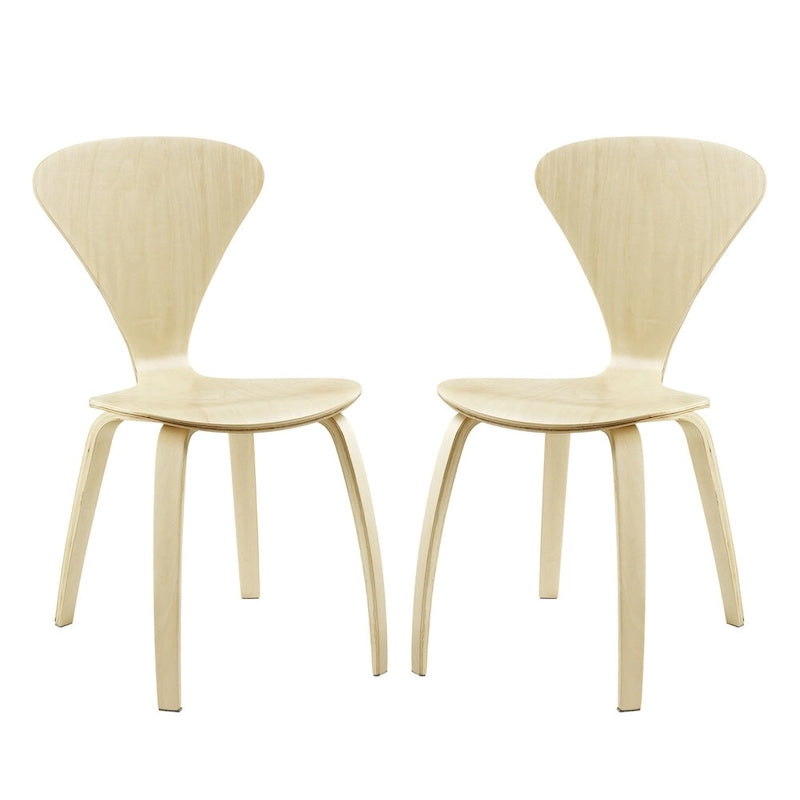 Chaises de salle à manger Vortex de Modway (lot de 2)