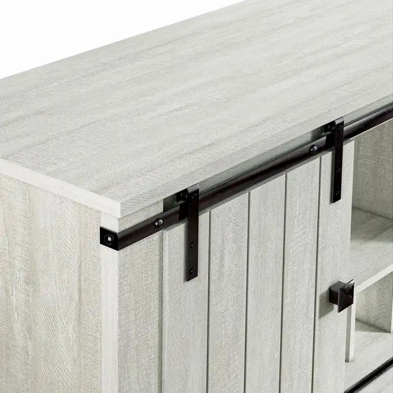 Cave à vin 52 pouces avec porte coulissante et étagères réglables - 52 L x 38 P x 15,5 H