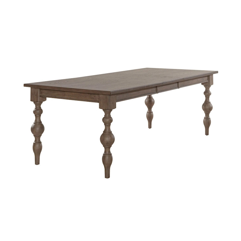 Ensemble table rectangulaire 6 pièces Americana Farmhouse Dusty Taupe