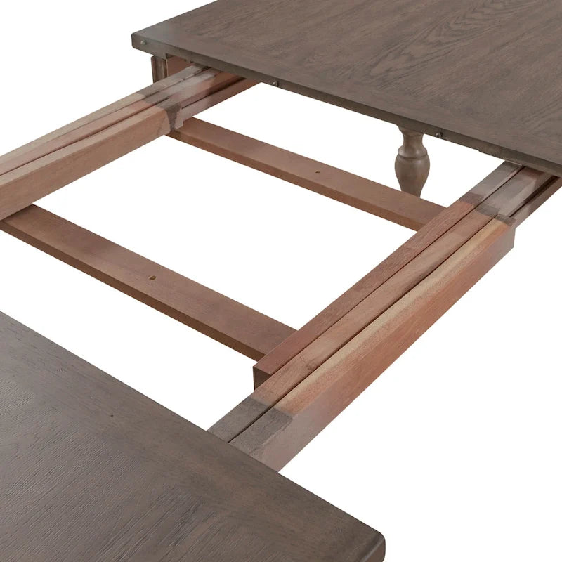 Ensemble table rectangulaire 6 pièces Americana Farmhouse Dusty Taupe